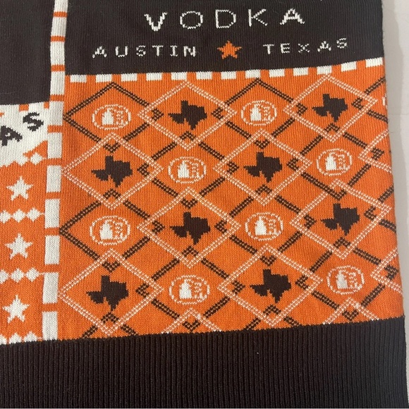 Tito’s Vodka Graphic Sweater Unisex XS Limited Edition Color Block Texas - Picture 6 of 7